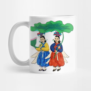 Minhwa: Taoist Fairy Sisters A-1 Type Mug